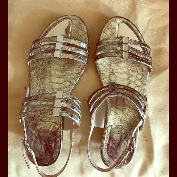 Stuart Weitzman Shoes - SOLD ON TRADESY!!! Stuart Weitzman ‘Playful’ python wdg sdl. Size 7. NWOT